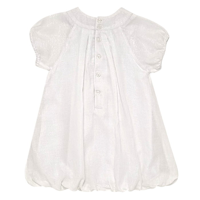 Robe blanche IKKS bébé fille 18 mois