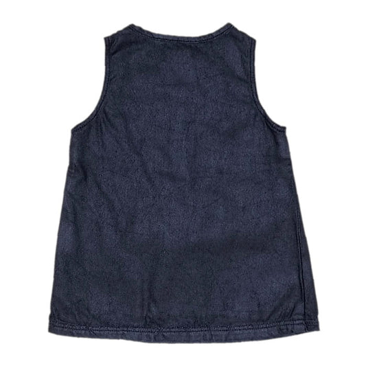 Robe bleu IKKS bébé fille 3 mois