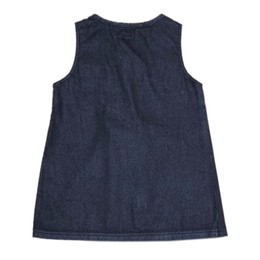 Robe bleu indigo IKKS bébé fille 6 mois
