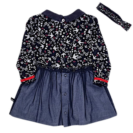 Robe tutu marine IKKS bébé 6 mois