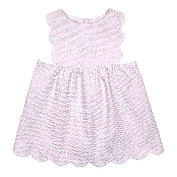 Robe bébé rose 6 mois chasuble - Vêtement fille d'occasion Jacadi