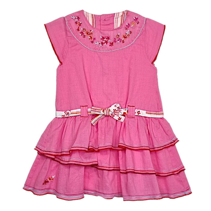 Robe Kenzo bébé rose 12 mois d'occasion - Vêtement fille de marque luxe
