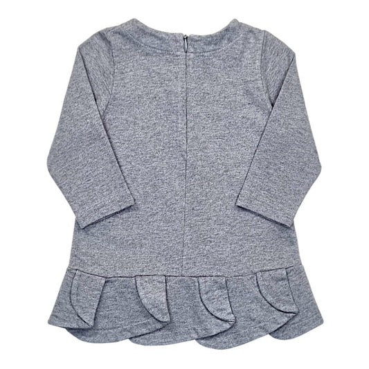 Robe gris chiné Lili Gaufrette bébé 9 mois