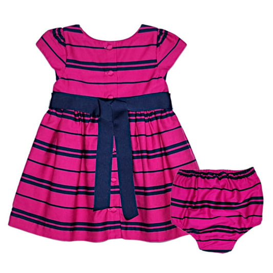 Robe rose Ralph Lauren bébé 9 mois