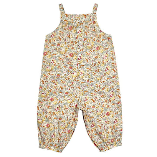 Salopette jaune Bonpoint bébé fille 12 mois