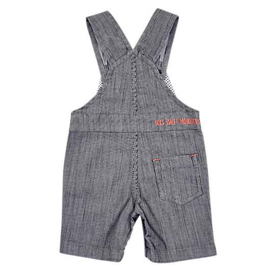 Salopette grise IKKS bébé garçon 3 mois