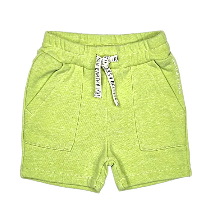 Short IKKS bébé vert 6 mois seconde main - Vêtement garçon de marque chic