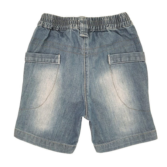 Short bleu IKKS bébé fille 18 mois