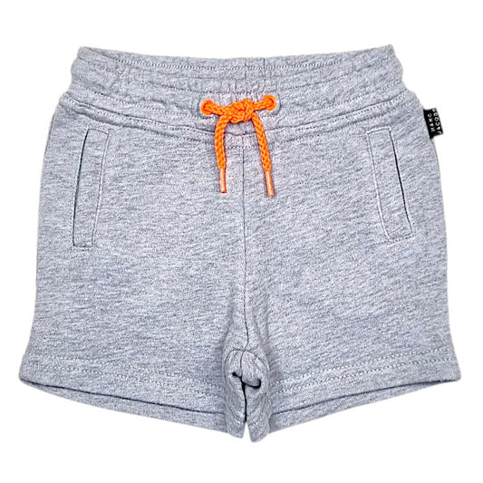 Short à cordon bébé garçon gris chiné, taille 6 mois, marque Marc Jacobs - seconde main luxe