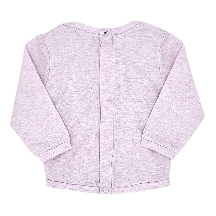 Sweat parme IKKS bébé fille 3 mois