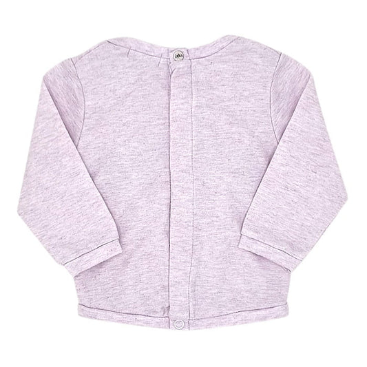 Sweat parme IKKS bébé fille 3 mois