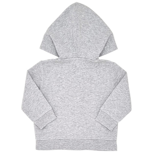 Sweat bébé gris à capuche Ralph Lauren, vue de dos, garçon 9 mois