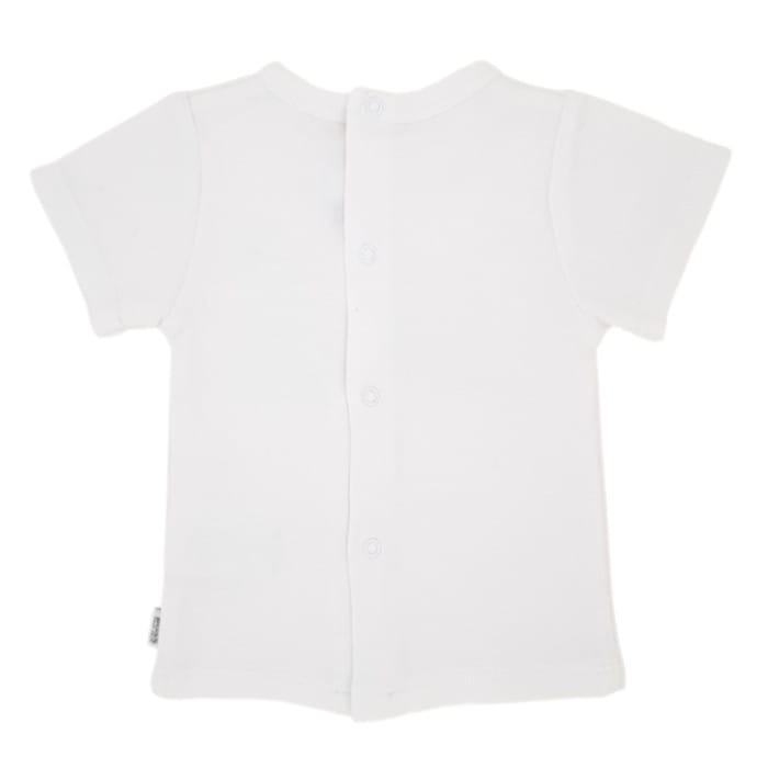 T-shirt blanc BOSS bébé garçon 1 mois
