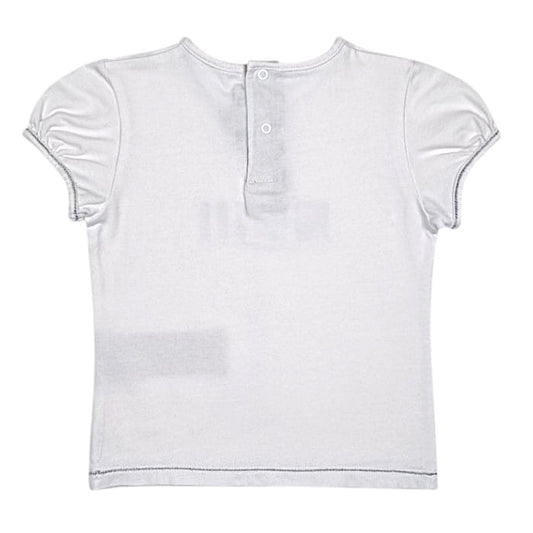 T-shirt blanc Burberry bébé fille 18 mois