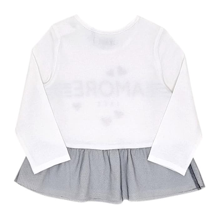 T-shirt écru IKKS bébé fille 12 mois
