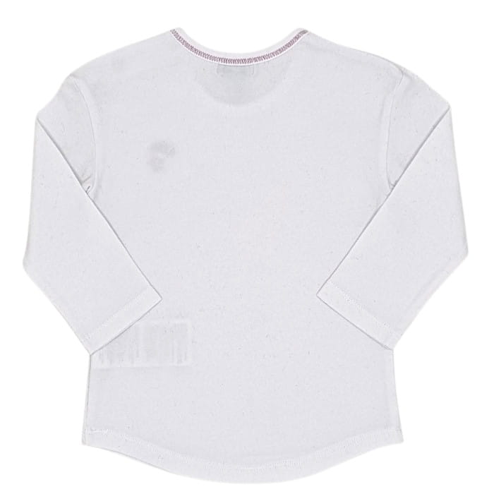 T-shirt blanc IKKS bébé fille 18 mois