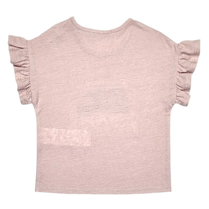 T-shirt rose IKKS bébé fille 18 mois