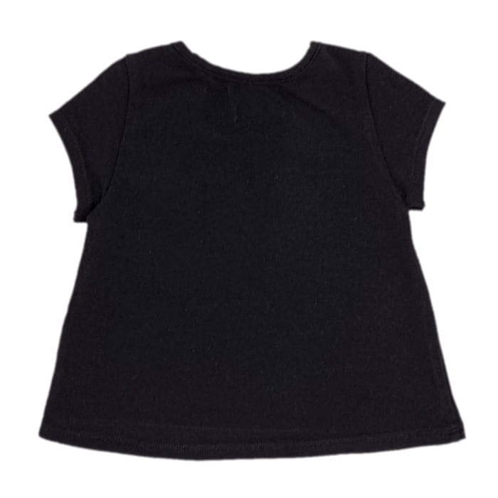 T-shirt noir IKKS bébé fille 3 mois