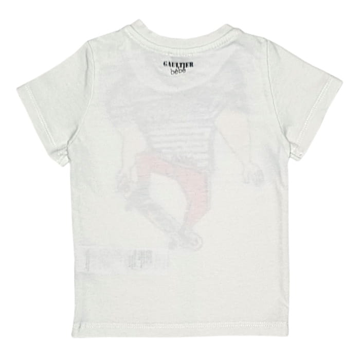 T-shirt écru Gaultier bébé garçon 9 mois