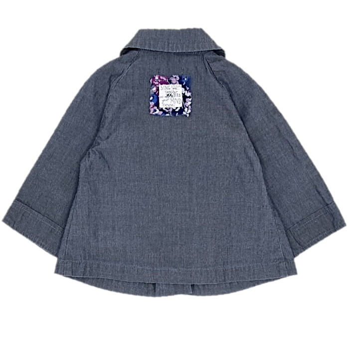 Veste paletot grise KKS bébé fille 12 mois