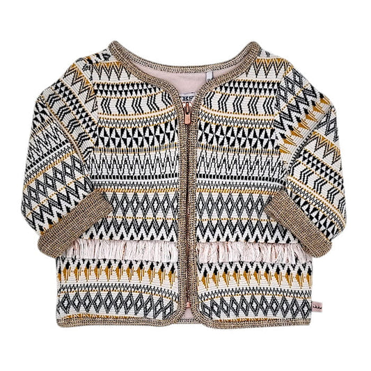 Veste bébé fille réversible, taille 6 mois, marque IKKS - seconde main premium