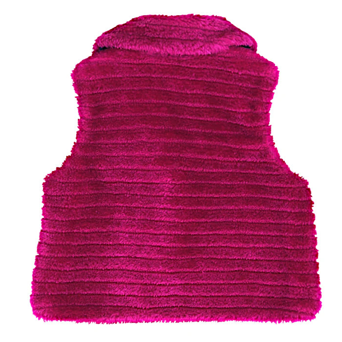 Veste bébé fille Kenzo 12 mois, rose, en fourrure synthétique doublé imprimé fleuri