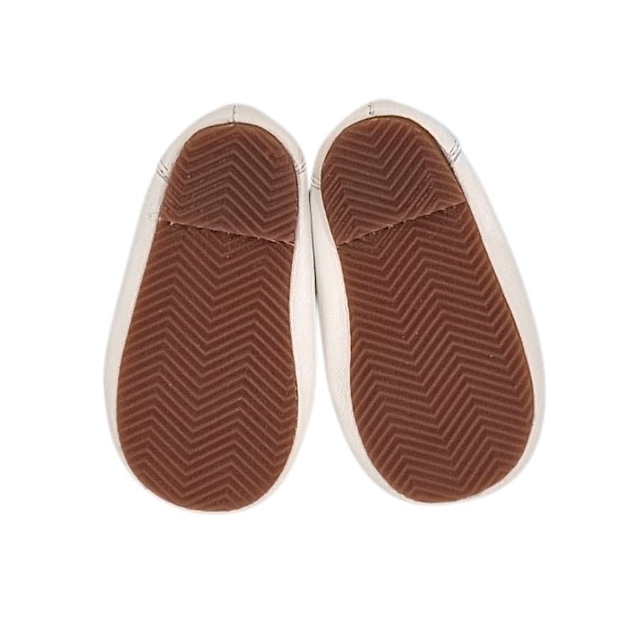Ballerines écrues BURBERRY bébé fille 12 mois