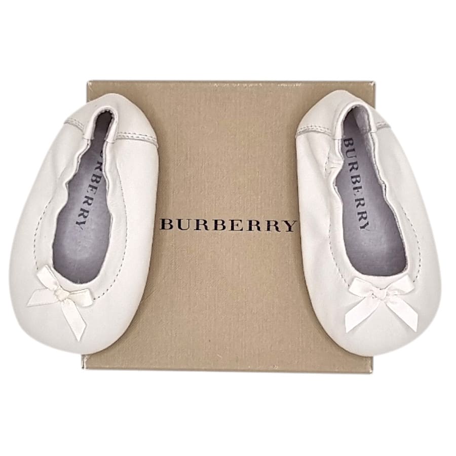 Ballerines luxe BURBERRY bébé fille 12 mois seconde main