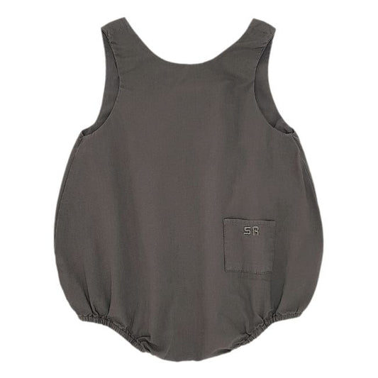 Barboteuse bébé fille kaki motif singes RYKIEL BÉBÉ 3 mois en coton