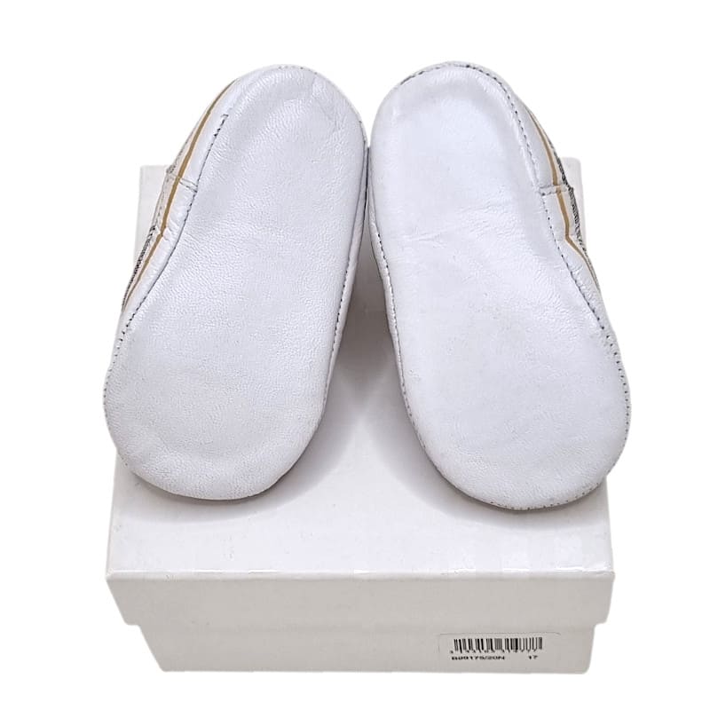 Baskets beiges BURBERRY bébé garçon 3-6 mois