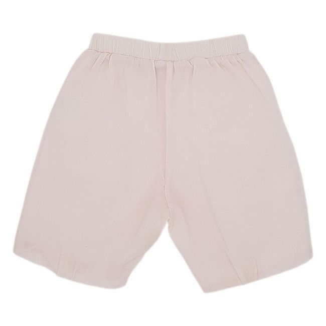 Bermuda bébé fille rose REPETTO 3 mois à taille élastique