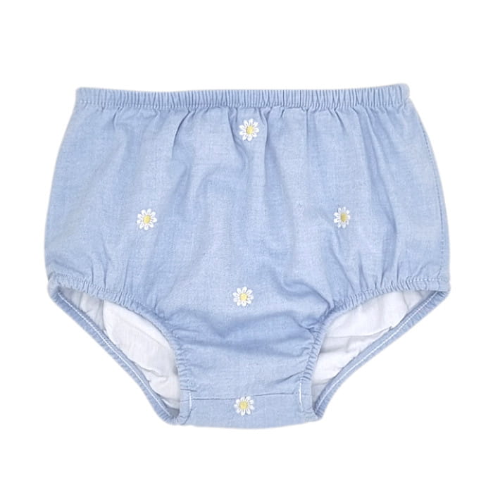 Bloomer bébé fille occasion Ralph Lauren 12 mois bleu marguerites