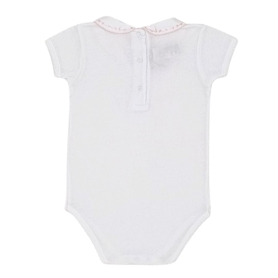 Body blanc BONPOINT bébé fille 12 mois