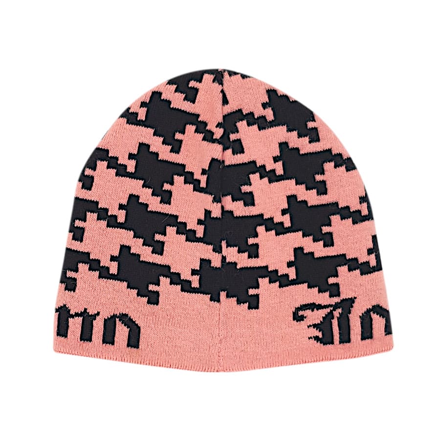 Bonnet bébé fille rose/noir, taille 6-9 mois, marque John Galliano - seconde main luxe