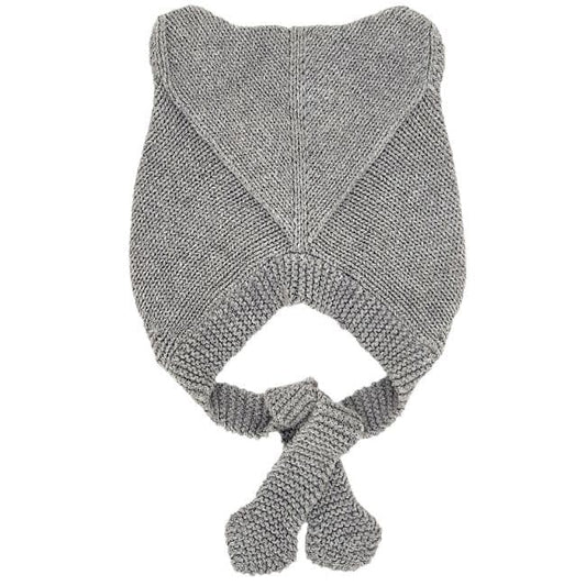 Bonnet gris MARCEL ET LÉON bébé garçon 6-9 mois
