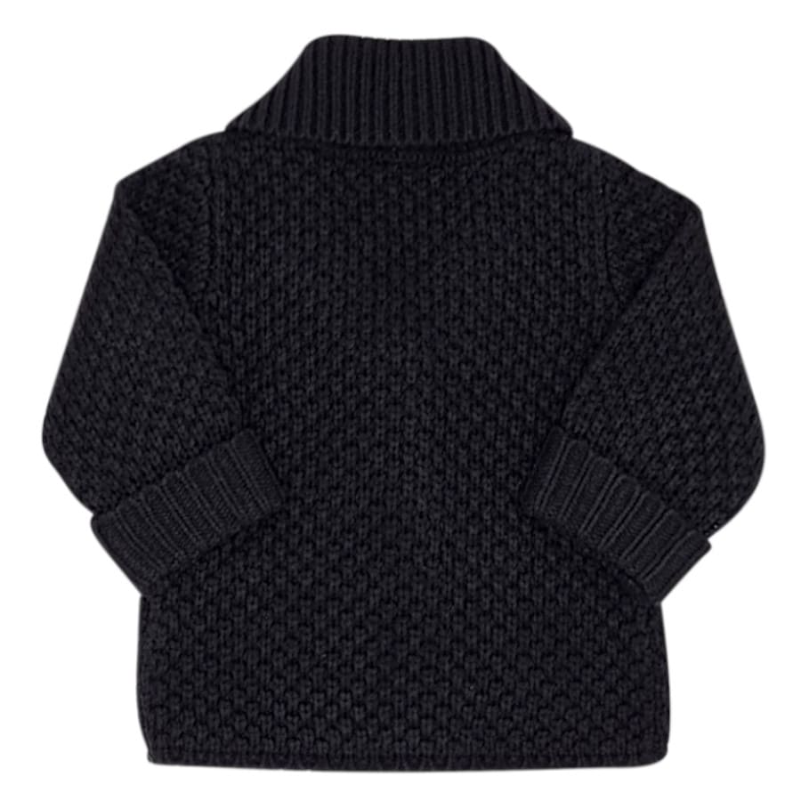 Cardigan bébé fille noir, taille 6 mois, marque DKNY - seconde main premium