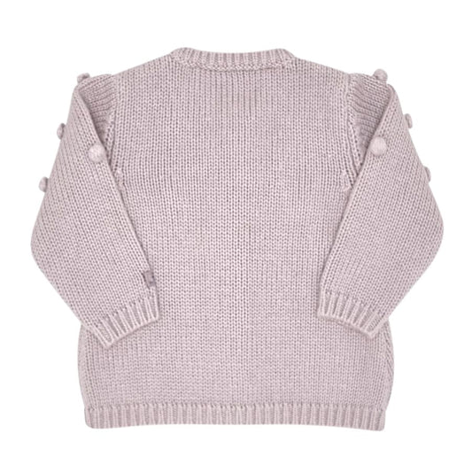 Cardigan parme LILI GAUFRETTE bébé fille 6 mois
