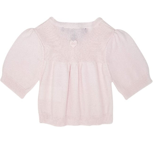 Cardigan rose LILI GAUFRETTE bébé fille 12 mois