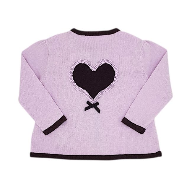Cardigan bébé fille parme TARTINE ET CHOCOLAT 12 mois à manches longues