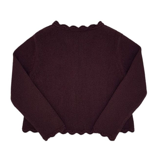 Cardigan bébé fille marron TARTINE ET CHOCOLAT 18 mois à manches longues