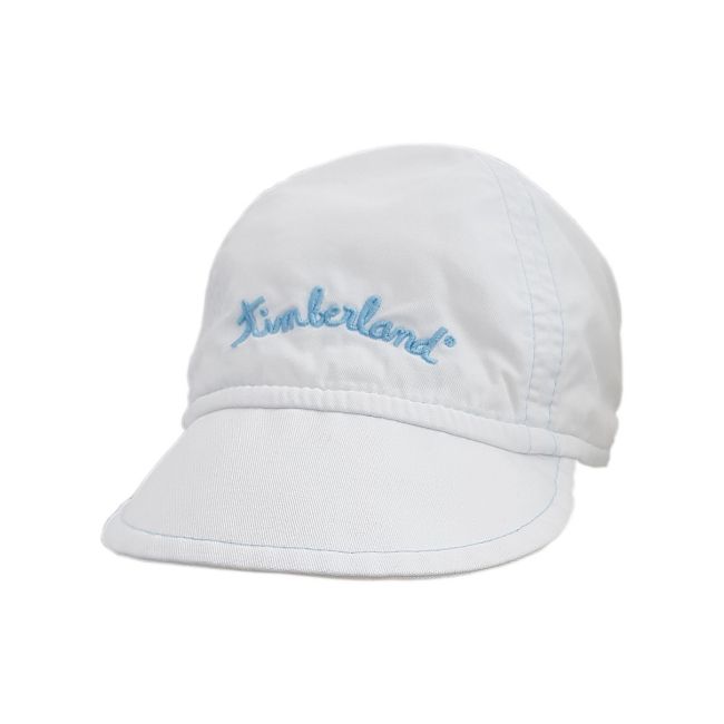 Casquette bébé garçon blanche, taille 1 mois, marque Timberland - seconde main premium