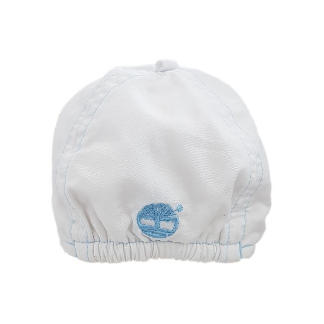 Casquette bébé garçon blanche, taille 1 mois, marque Timberland - seconde main premium