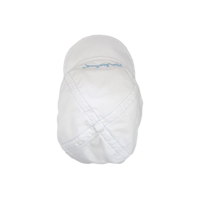 Casquette bébé garçon blanche, taille 1 mois, marque Timberland - seconde main premium