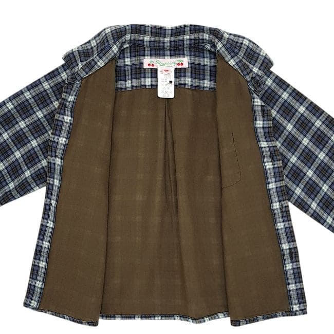 Chemise bébé garçon multicolore doublée, taille 18 mois, marque Bonpoint - seconde main haut de gamme