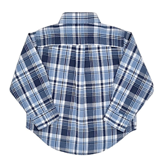 Chemise bleue RALPH LAUREN bébé garçon 12 mois