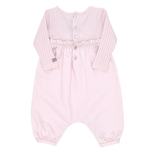 Combinaison rose LILI GAUFRETTE bébé fille 6 mois