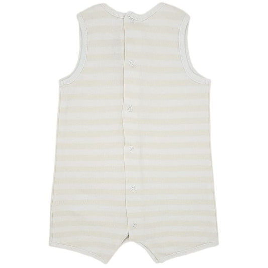 Combinaison bébé garçon motif ourson BURBERRY 3 mois sans manches et à pressions