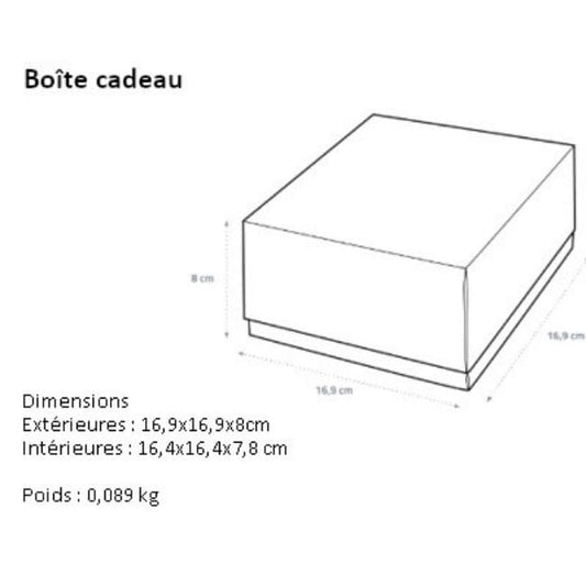Dimensions de la boite cadeau pour vêtement bébé