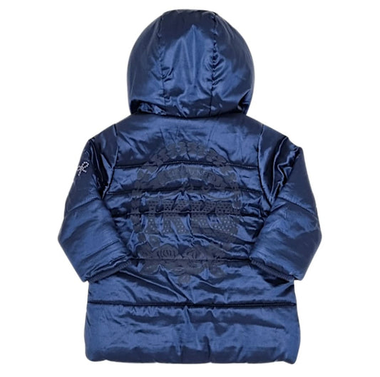 Doudoune bleue IKKS bébé fille 6 mois