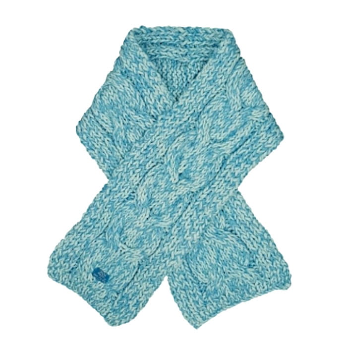 Vêtement bébé neuf avec étiquette - Echarpe LILI GAUFRETTE fille 0-3 mois turquoise